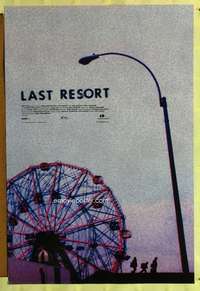 v479 LAST RESORT DS one-sheet movie poster '00 Pawel Pawlikowski