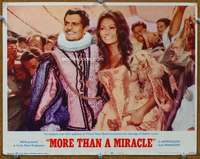 v093 MORE THAN A MIRACLE movie lobby card #7 '67 Sohpia Loren, Sharif