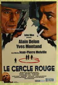 v567 RED CIRCLE one-sheet movie poster R2003 Jean-Pierre Melville