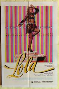 v171 LOLA one-sheet movie poster '82 Rainer Werner Fassbinder, Sukowa