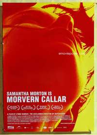v514 MORVERN CALLAR one-sheet movie poster '02 Samantha Morton, English
