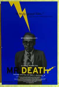 v515 MR. DEATH one-sheet movie poster '99 The Rise and Fall of Fred Leucher