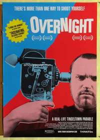 v538 OVERNIGHT one-sheet movie poster '03 director Troy Duffy documentary!