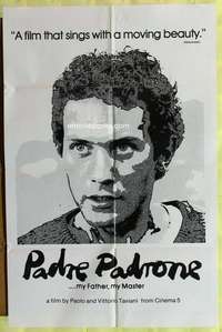 v206 PADRE PADRONE one-sheet movie poster '77 Paolo & Vittorio Taviani