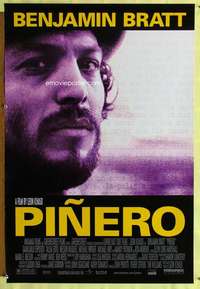 v554 PINERO one-sheet movie poster '01 Leon Ichaso, Benjamin Bratt