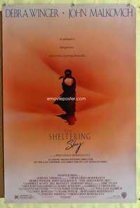 v580 SHELTERING SKY DS one-sheet movie poster '90 Bernardo Bertolucci, Winger
