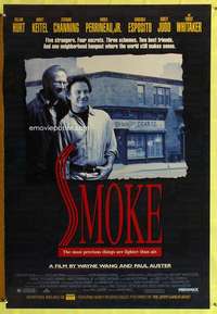 v592 SMOKE DS one-sheet movie poster '95 Wayne Wang, Harvey Keitel