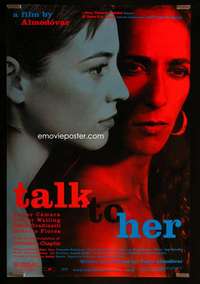 v607 TALK TO HER DS one-sheet movie poster '02 Pedro Almodovar, Spanish!