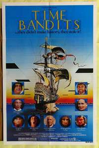v237 TIME BANDITS one-sheet movie poster '81 John Cleese, Sean Connery