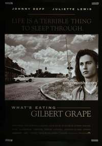 v639 WHAT'S EATING GILBERT GRAPE one-sheet movie poster '93 Johnny Depp