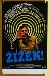 v281 ZIZEK! special 14x22 movie poster '05 Slavoj Zizek biography!