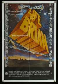 w599 LIFE OF BRIAN Aust 1sh movie poster '79 Monty Python, John Cleese