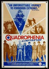 w606 QUADROPHENIA Aust 1sh movie poster '79 The Who, English rock!