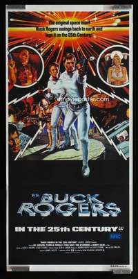 w686 BUCK ROGERS Aust daybill movie poster '79 sci-fi comic strip!