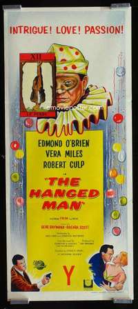 w816 HANGED MAN Aust daybill movie poster '65 Don Siegel, Robert Culp