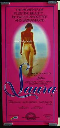 w864 LAURA Aust daybill movie poster '79 David Hamilton's girls!
