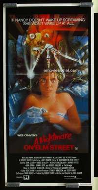 w914 NIGHTMARE ON ELM STREET Aust daybill movie poster '84 Wes Craven
