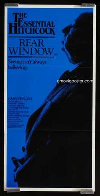 w960 REAR WINDOW Aust daybill movie poster R83 Alfred Hitchcock