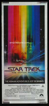 z011 STAR TREK Aust daybill movie poster '79 Nimoy, Bob Peak art!