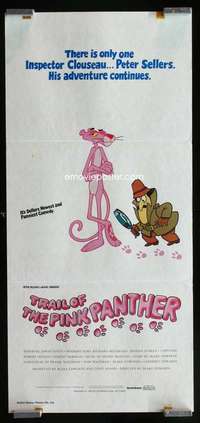 z058 TRAIL OF THE PINK PANTHER Aust daybill movie poster '82 Sellers