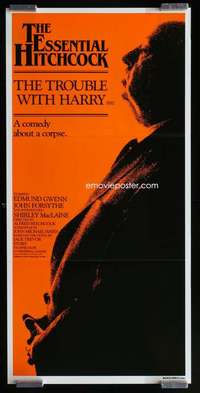 z061 TROUBLE WITH HARRY Aust daybill movie poster R83 Alfred Hitchcock