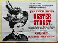 w130 HESTER STREET British quad movie poster '75 Joan Micklin Silver