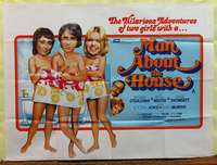 w175 MAN ABOUT THE HOUSE British quad movie poster '74 English sex!