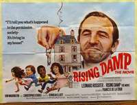 w216 RISING DAMP British quad movie poster '80 from English TV series!