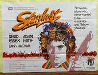 w241 STARDUST British quad movie poster '74 Essex, rock & roll!