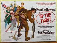 w274 UP THE FRONT British quad movie poster '72 Zsa Zsa Gabor