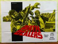 w277 VIOLENT NAPLES British quad movie poster '76 Death Dealers!