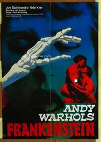 w401 ANDY WARHOL'S FRANKENSTEIN German movie poster '74 different!