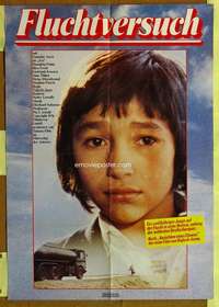 w434 FLUCHTVERSUCH German movie poster '76 Attempted Flight, Jasny