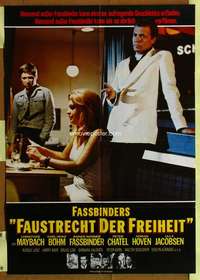 w439 FOX & HIS FRIENDS German movie poster '75 Rainer Fassbinder