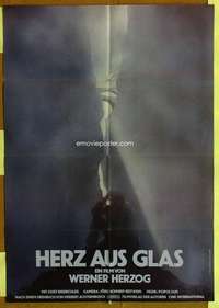 w459 HEART OF GLASS German movie poster '76 Herzog on obsession!