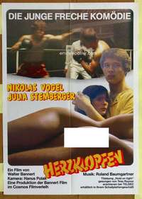 w463 HERZKLOPFEN German movie poster '84 Vogel, Austrian teens!