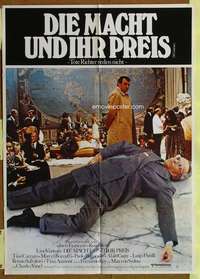 w472 ILLUSTRIOUS CORPSES German movie poster '76 Lino Ventura, Italian