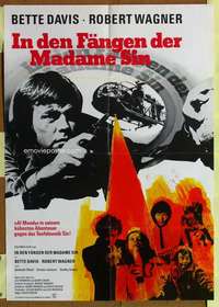 w496 MADAME SIN German movie poster '72 Robert Wagner, Bette Davis