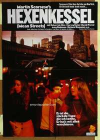 w503 MEAN STREETS German movie poster '76 Robert De Niro, Scorsese