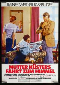 w512 MOTHER KUSTERS GOES TO HEAVEN German movie poster '75 Fassbinder
