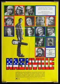 w514 NASHVILLE German movie poster '75 Robert Altman, Carradine
