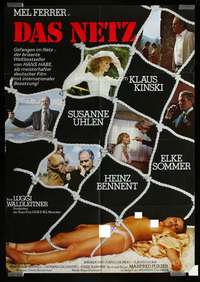 w515 NET German movie poster '75 Mel Ferrer, Klaus Kinski, Sommer