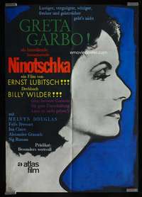 w518 NINOTCHKA German movie poster R64 Greta Garbo, Ernst Lubitsch