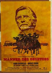 w527 POSSE German movie poster '75 cool Contreras & Peltzer art!