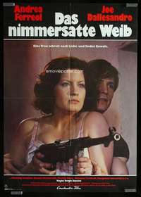 w560 WOMAN & LOVER German movie poster '74 Joe Dallesandro, Ferreol