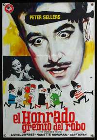 w378 WRONG ARM OF THE LAW Spanish movie poster '63 Peter Sellers