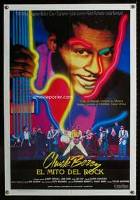 w310 HAIL HAIL ROCK 'N' ROLL Venezuelan movie poster '87 Chuck Berry