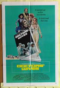 a230 DOCTORS' WIVES one-sheet movie poster '71 Dyan Cannon, Crenna