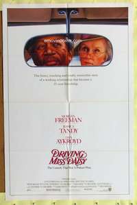 a240 DRIVING MISS DAISY one-sheet movie poster '89 Morgan Freeman, Tandy