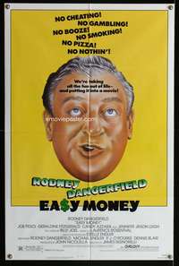 a254 EASY MONEY one-sheet movie poster '83 Rodney Dangerfield